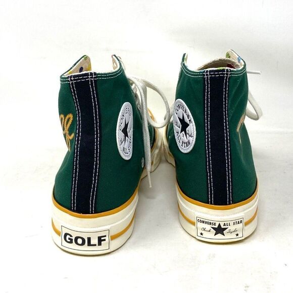 Converse Chuck 70 GOLF WANG Shoe Women Green Yellow Canvas A04325C-GGYWY Size 5 - Picture 8 of 8